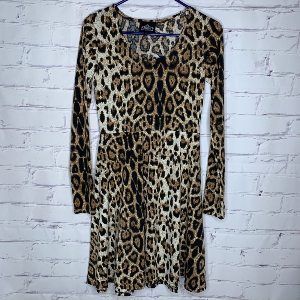 Angie small animal print dress
